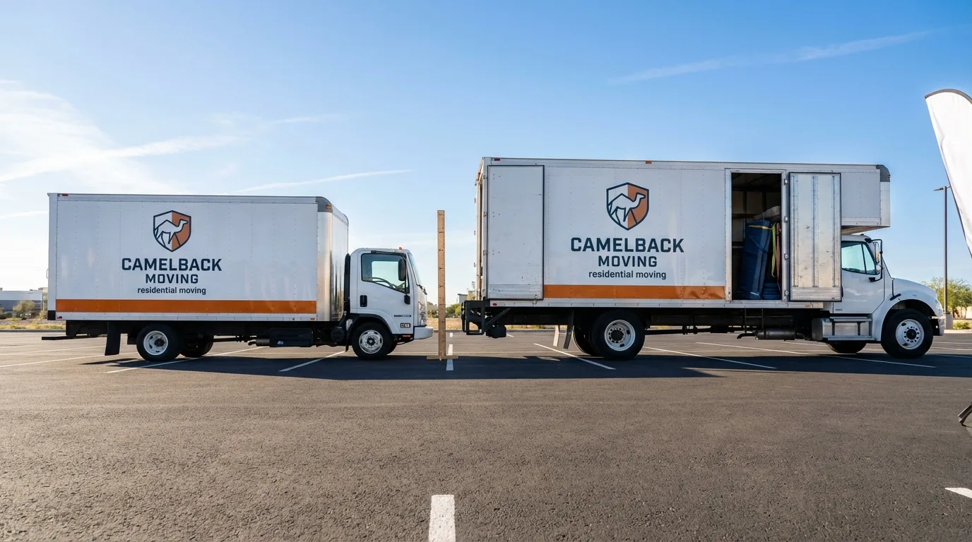 Moving truck size capacity guide in Little Ferry